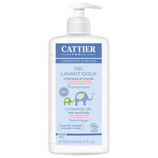 Cattier 까띠에 베이비 아기 헤어 앤 바디 저자극 마일드 클렌징 젤 500ml
