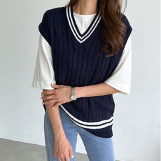 스트라이프조끼