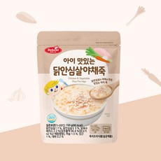 베베스트 아이 맛있는 야채죽 2종 (한우 닭안심살) 150g, 닭안심살 야채죽, 1개 - 베베스트죽