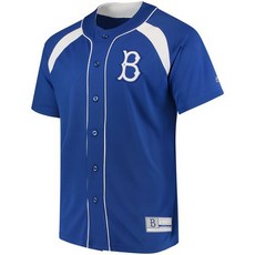 해외Mens Brooklyn Dodgers Majestic RoyalWhite Cooperstown Collection Peak Power Fashion Jersey