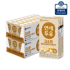 연세 고소한 마카다미아&캐슈넛, 48팩, 190ml