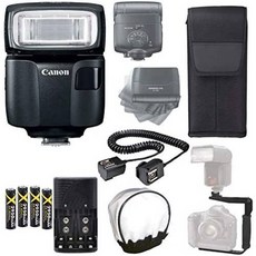 Canon Speedlite EL-100 Flash + Canon Flash Case + 4 High Capacity AA R, 상세내용참조