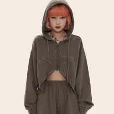 나이키크롭후드집업