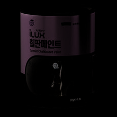 테온셀 아이럭스 친환경 수성 페인트 칠판페인트 블랙보드 1L, 1개