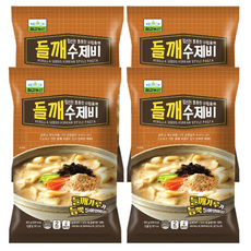 칠갑농산 들깨수제비 435g, 4개
