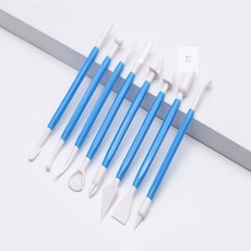 토탈셀링 클레이 조각 도구 8종 클레이도구, 핑크
