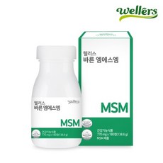 웰러스 바른 엠에스엠 MSM 770mg, 1개