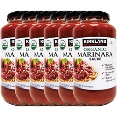 커클랜드 유기농 마리나라 파스타 소스 907g 스파게티