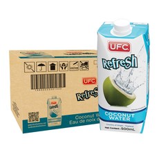 유에프씨 태국 100% 코코넛워터 500ml 12개 (UFC Coconut Water)