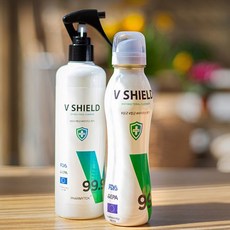 빌리브에어 뿌리는 살균 소독제 스프레이 브이쉴드 (가정용300ml)1개+(휴대용125ml)1개, 1세트