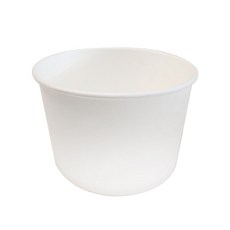 크린 무인쇄 종이용기 1000ml, 100개, 1개입