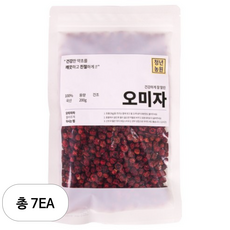 청년농원 문경 세척 건조 오미자, 200g, 1개입, 7개