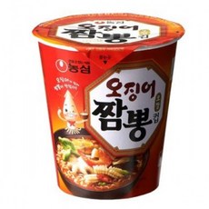 라U_농심 오징어짬뽕 소컵 6입 간편식 맛있는야식 맛있는라면 맛있는컵라면 야식/JPD7348EA, 옵션▨없음