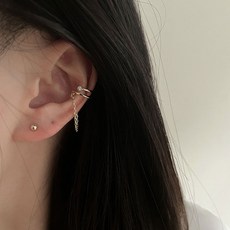 클립체인귀걸이