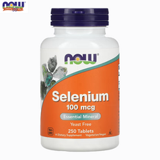 나우푸드 셀레늄 미네랄 100mcg 250정, 1개, 250회분