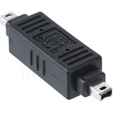 IEEE1394A 4핀 수수 커넥터 연장연결용 양방향젠더, 1개