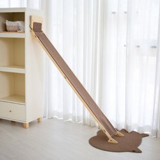  부치냥 원목 고양이 클라이밍보드 스크래쳐 대형 1800 GO23061, 단품 