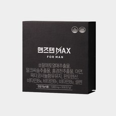 맨즈텐 MAX 맥스 남성용 프리미엄 건강기능식품, 30회분, 1개