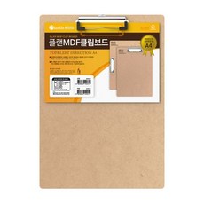 인터탑 뉴 클립보드, 1세트, MDF 클립보드 A4 상철 (6개입)