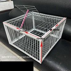 참새 덫 비둘기 새 케이지 덫 실외기 유해 야생 동물, 1개, 6.40x40x26(2면)끈곡물포함