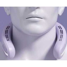 현우상점 헤드셋선풍기 선풍기 목풍기 가벼운, 폼폼푸린 10000mAh 3단 쿨링