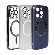 디프 아이폰15 프로 맥세이프 마그네틱 휴대폰 케이스 렌즈보호 이미지