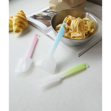 제과제빵 밀가루 반죽 편리한 알뜰주걱 베이킹헤라, 1개, 소/블루