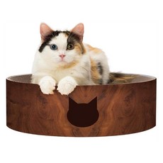  PEOPLE&PETS 고양이 스크래쳐 침대 골판지 리필 베드 / 브라운 스크래치, 상세페이지 참조 