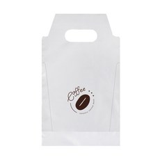 [카페용품] 커피콩 1구 비닐케리어 1묶음 (200매), 1개