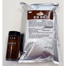 초코셋트 - 초코츄러스 믹스 1kg + 초코슈가150g 츄러스가루 츄러스분말 지니엘츄러스 오레오츄러스