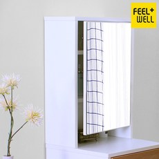 필웰 DT6026 테미스 화장대 거울상부수납장400 DVX, 우측