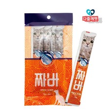 귀여운 비주얼 고양이 유산균 츄르 6개 나이든고양이