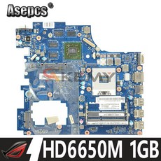LA-6758P 메인 보드 REV 1A 레노버 IdeaPad Y770 G770 17 quot노트북 메인보드 HD3000 Radeon HD6650M 1GB, [02] HD 6650M 1GB