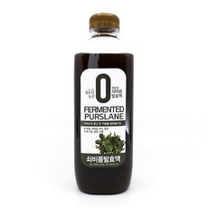 청운당농산 자연산 쇠비름즙 발효액 차 야생 새비름 진액 효소no, 900ml, 1개, 1개 - 쇠비름추출물