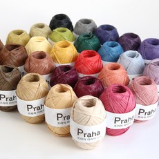[앵콜스] (10+1)프라하 라피아(5볼묶음) 여름 소품 뜨개실