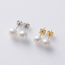 천연담수진주귀걸이