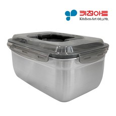 키친아트 멘토 스테인레스 김치통 핸디4호, 7L, 1개