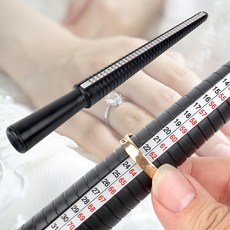 반지 봉게이지 사이즈봉 반지사이즈 측정 재기 반지호수 측정기, 기본, 1개