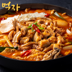 먹자 왕곱창 소곱창 캠핑안주, 먹자 소곱창전골 (참소스 20g), 1개, 1kg