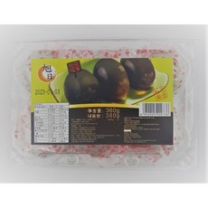 [현호중국슈퍼] 중국식품 슈르숭화단 (피단 ) 숙성 오리알 6구 360g, 1개