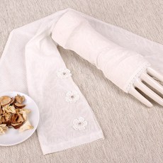 스킨스쿠버글러브 부드럽고윤기있는 레이스 반지 자외선차단 장갑 여성여름옷 얇고긴타입 반장갑 여성운전, C03-FZX5111화이트