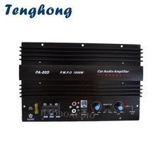 [해외] TENGHONG 전력 자동차 서브 우퍼 증폭기 보드 12 V 10, 상세내용표시
