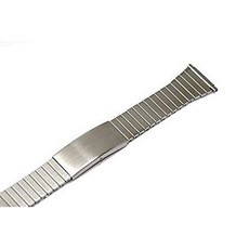TIMEX 16-20MM Stainless Silver Expansion Fast FIT Strap Watch Band 6.8