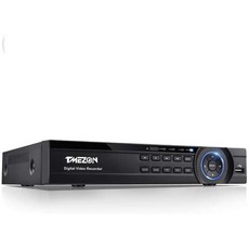 일본직발송 2. TMEZON (JP) TMEZON (티메종) 8CH AHD 디지털 레코더 녹화기 방범 카메라 감시 카메라 대응, 8CH 1TB HDD, One Color