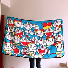 도라에몽/도라미 표정 캐릭터 100*140cm 플란넬 무릎담요