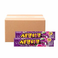 크라운 새콤달콤 포도, 29g, 90개