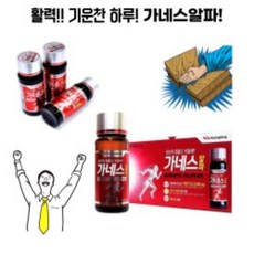 가네스 알파 마시는 피로 회복제 광동제약 약국 판매 제품, 100ml, 6개