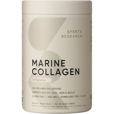 스포츠리서치 마린 콜라겐 펩타이드 분말 12oz, 340g, 1개