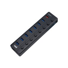 [NEXI] 넥시 USB3.0 7포트 충전1포트 유전원허브(NX780), 단품