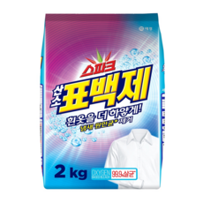 [애경] 스파크 산소표백제 리필 2kg 세탁세제, 1개